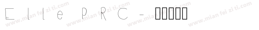Elle PRC字体转换